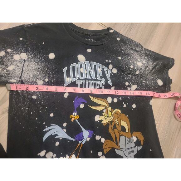 Vintage Looney Tunes Graphic T Shirt Small 100% Cotton Roadrunner Small - Picture 5 of 6